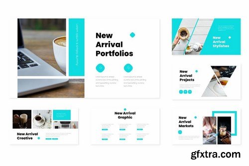 New Arrival - Powerpoint Google Slides and Keynote Templates