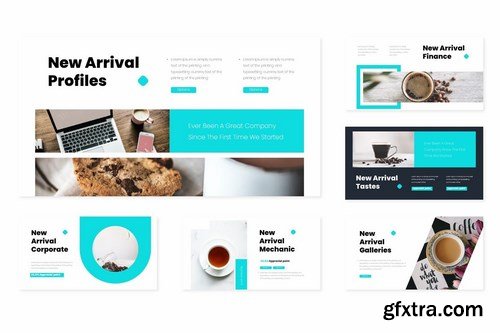 New Arrival - Powerpoint Google Slides and Keynote Templates