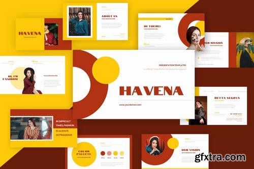 Hevana – Powerpoint Google Slides and Keynote Templates