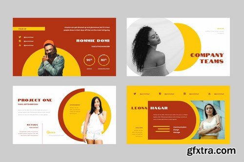 Hevana – Powerpoint Google Slides and Keynote Templates