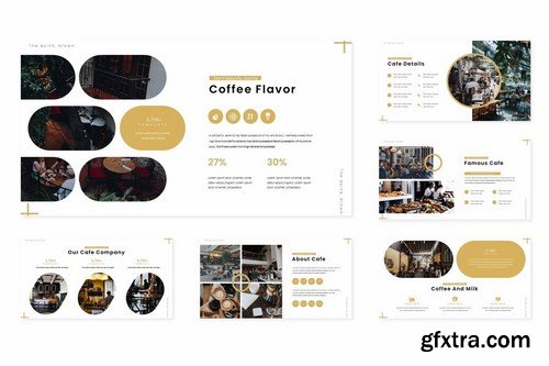 Cafetery - Powerpoint Google Slides and Keynote Templates