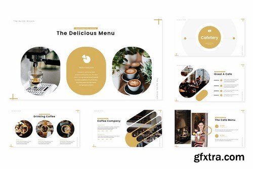 Cafetery - Powerpoint Google Slides and Keynote Templates