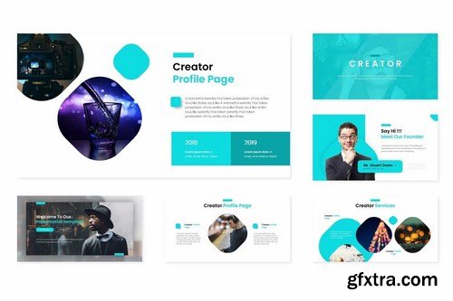 Creator - Powerpoint Google Slides and Keynote Templates