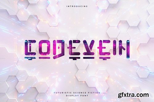 Codevein - Futuristic Technology Typeface