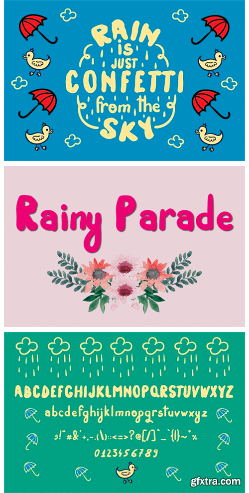 Rainy Parade Font