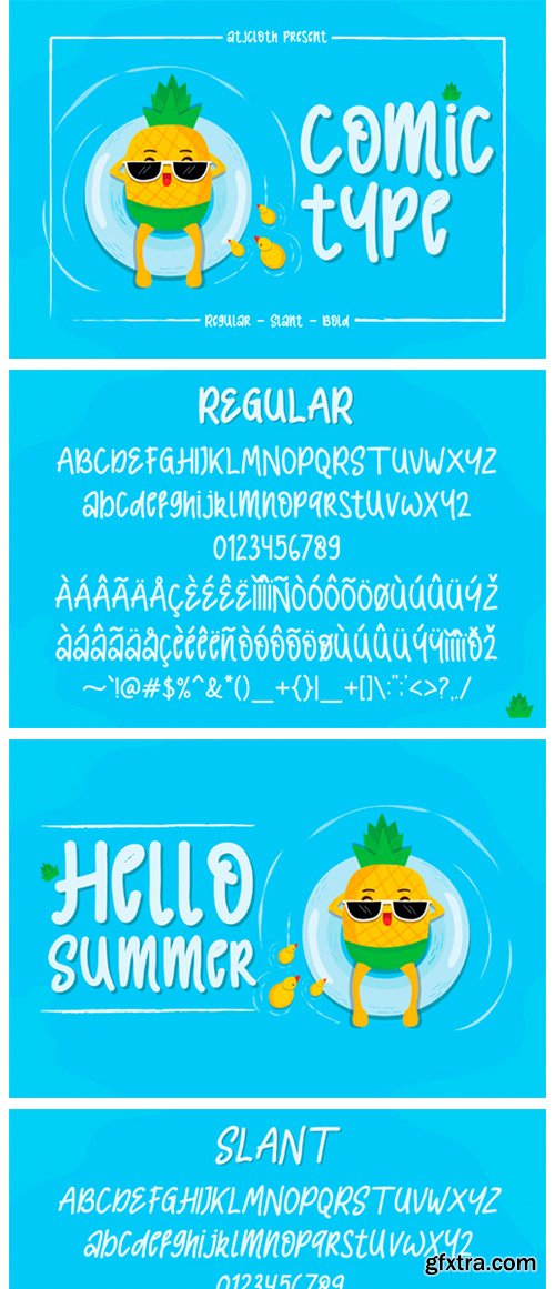 Comic Type Font