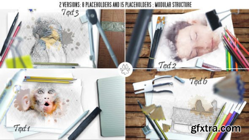 VideoHive Sketch Draw Slideshow 12321081