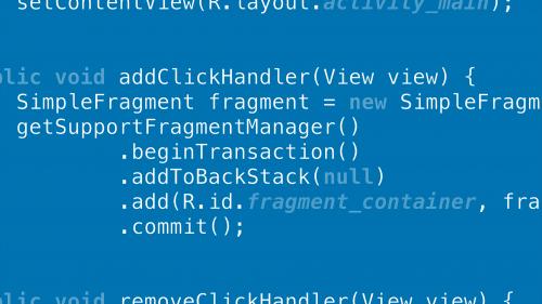 Lynda - Building Flexible Android Apps with the Fragments API with Java - 487934