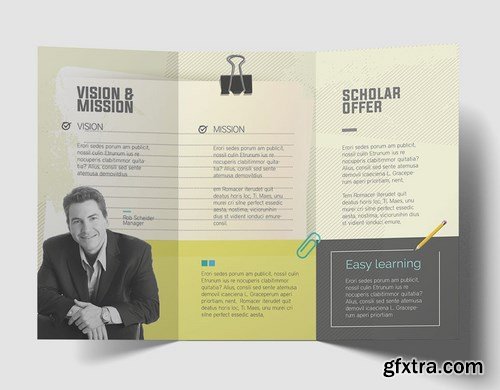 School Trifold Brochure