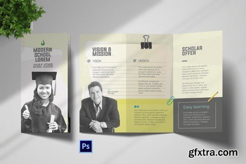 School Trifold Brochure