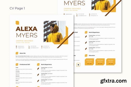 CV Resume Creative Designer