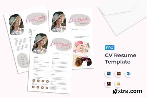 CV Resume Fashion Designer