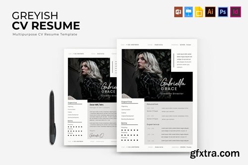 Greyish | CV & Resume Template