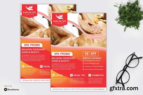 Rancak - Spa and Beauty Flyer HR