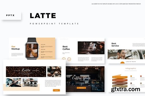 Latte Powerpoint, Keynote and Google Slides Templates