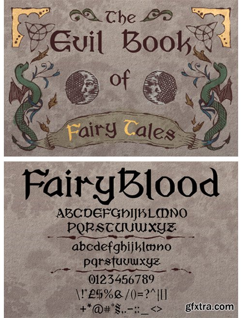 FairyBlood Font