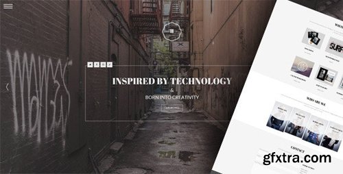 ThemeForest - Hephaestus v1.0 - One-Page Creative Template - 6629460