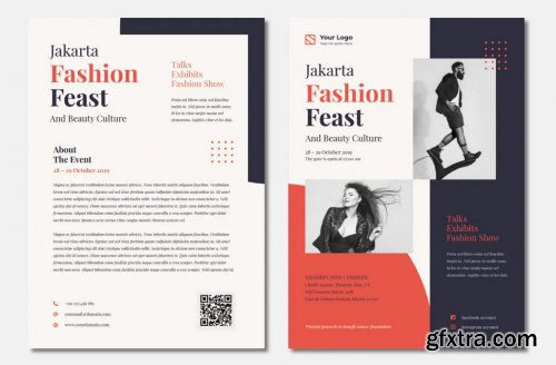 Bifold Brochure Template - Event Flyer