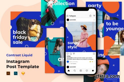 Instagram Templates Liquid Style