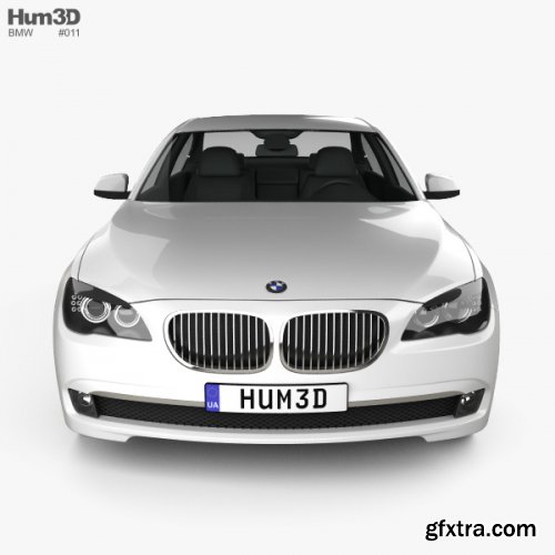 BMW 7 Series Sedan 2011 3D model