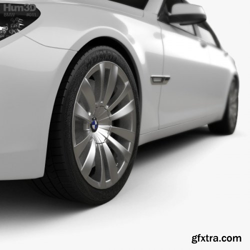 BMW 7 Series Sedan 2011 3D model