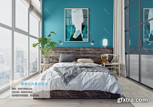 Modern Style Bedroom 210 (2019)