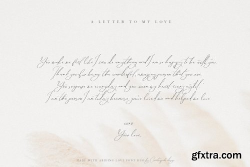 CreativeMarket - Abiding Love Collection Font Duo 3838570