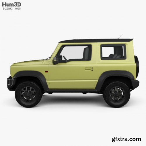 Suzuki Jimny Sierra 2019 3d model