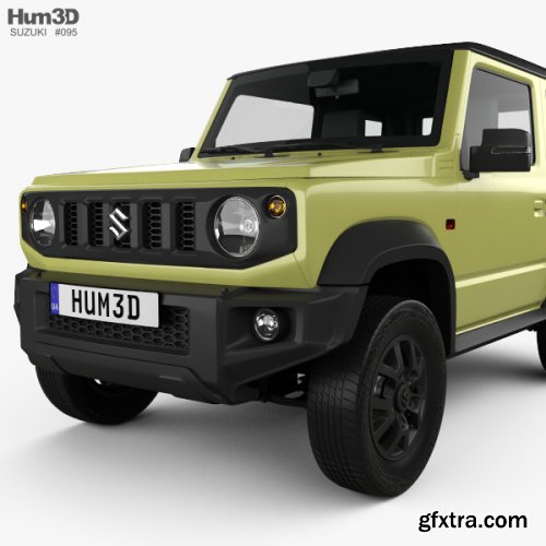 Suzuki Jimny Sierra 2019 3d model