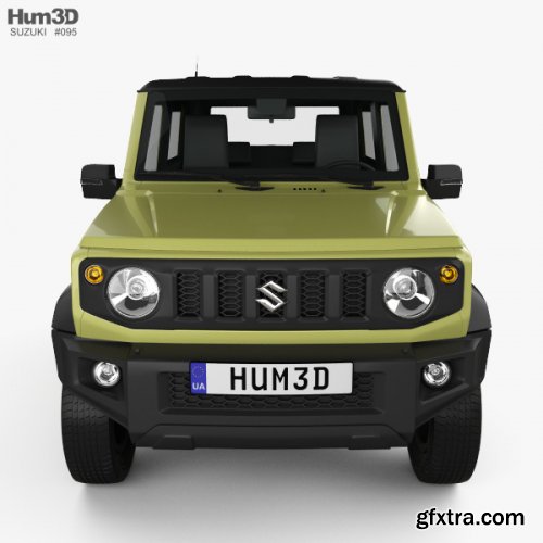 Suzuki Jimny Sierra 2019 3d model