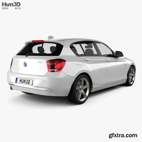 BMW 1 Series (F20) 5-door 2011 3D model