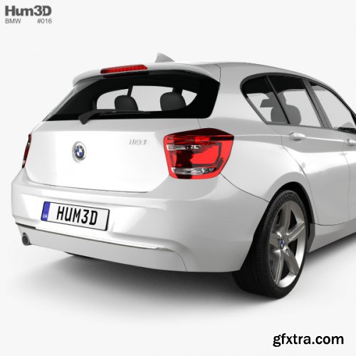 BMW 1 Series (F20) 5-door 2011 3D model