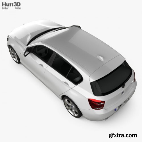 BMW 1 Series (F20) 5-door 2011 3D model