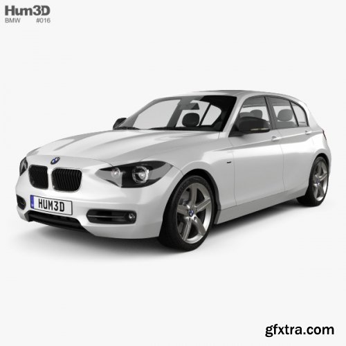 BMW 1 Series (F20) 5-door 2011 3D model