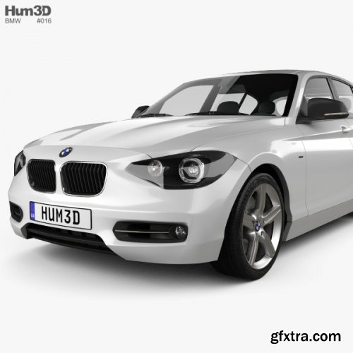 BMW 1 Series (F20) 5-door 2011 3D model