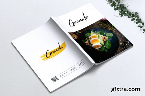 GRANDE Restaurant & Food Brochure