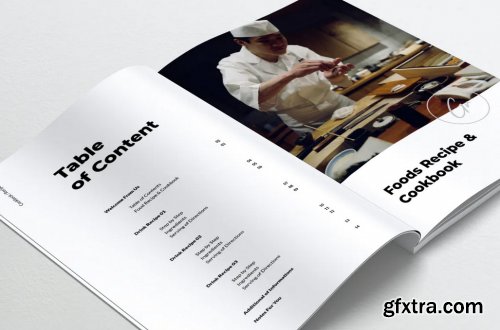 GRANDE Restaurant & Food Brochure