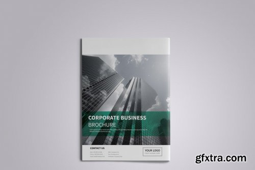 CreativeMarket - A4 Corporate Business Brochure 4159023