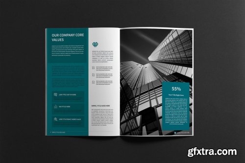 CreativeMarket - Business Company Portfolio Brochure 4159084