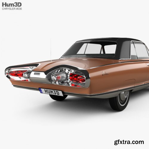 Chrysler Turbine 1963 3D model