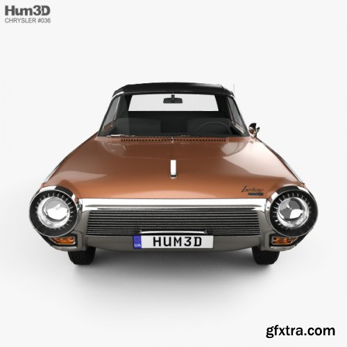 Chrysler Turbine 1963 3D model