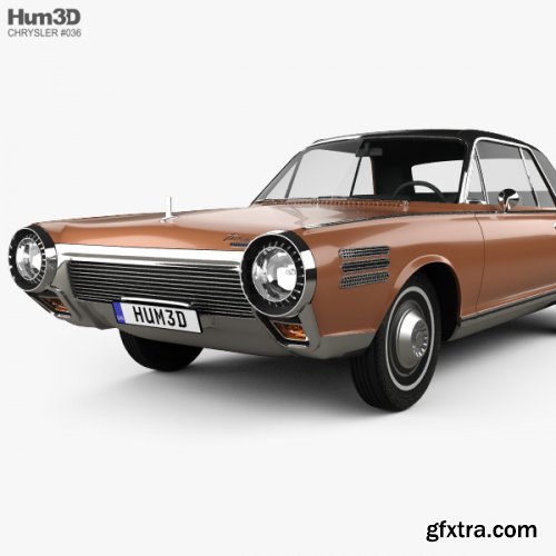 Chrysler Turbine 1963 3D model