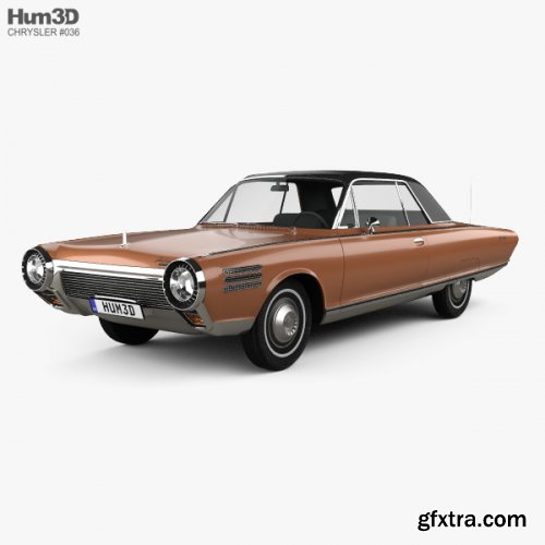 Chrysler Turbine 1963 3D model