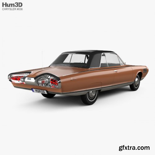 Chrysler Turbine 1963 3D model