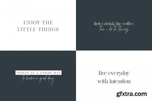 CreativeMarket - Gather Collector's Edition Font Duo 4125884