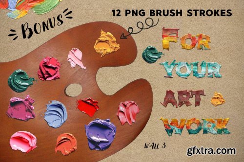 CreativeMarket - Artist Styles Actions Brushes Set 4286200