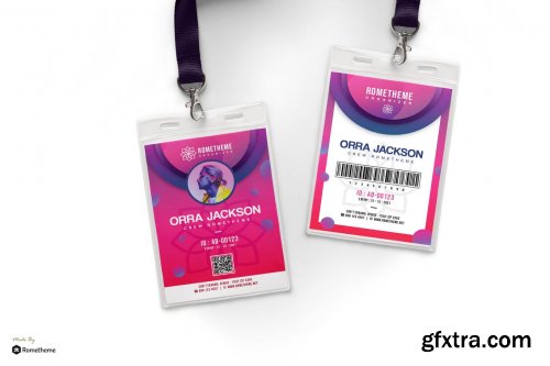 Burbank - Event Organizer id card HR