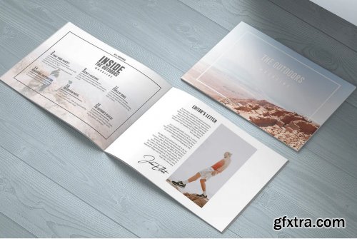 The Outdoors | Travel Magazine Landscape Template