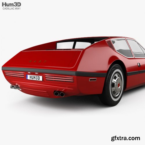 Cadillac NART 1970 3D model