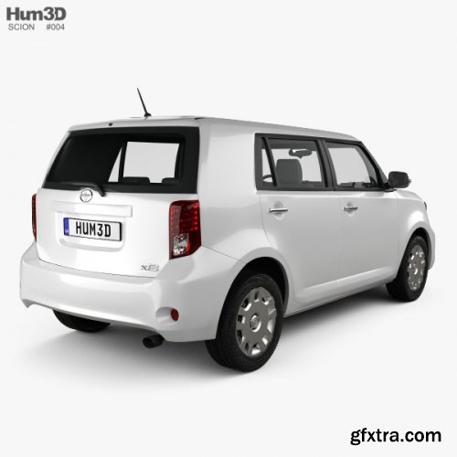 Scion xB 2012 3D model